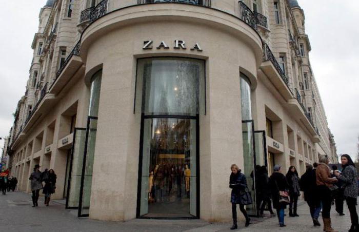 ZARA العلامة التجارية التي البلد