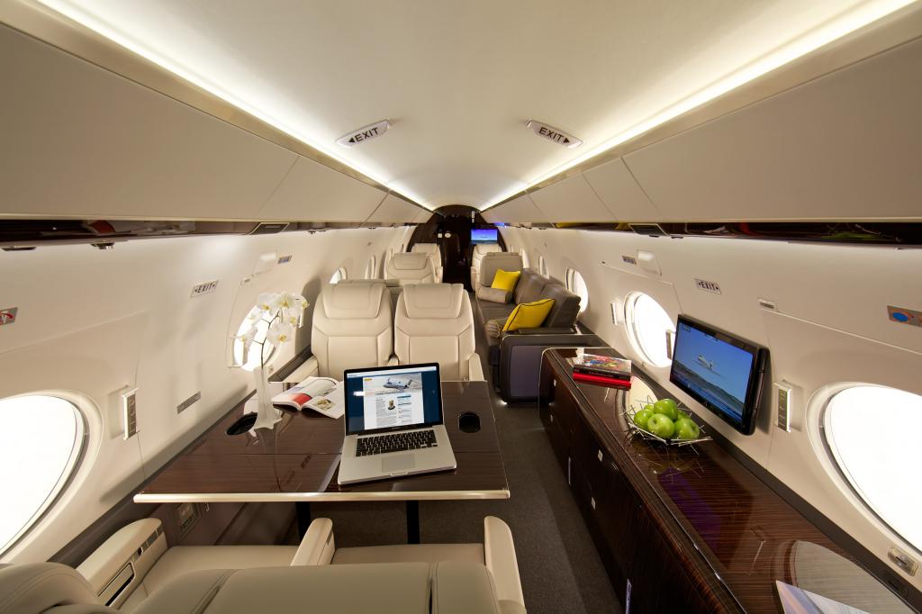 The Gulfstream G650 Interior